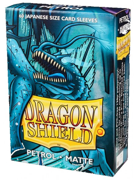 Dragon Shield MATTE - Japanese Sleeves Petrol (60)