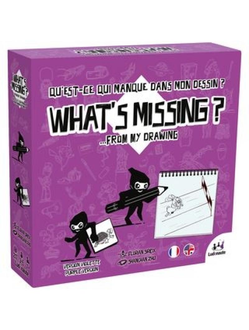 WHAT'S MISSING Version Violette