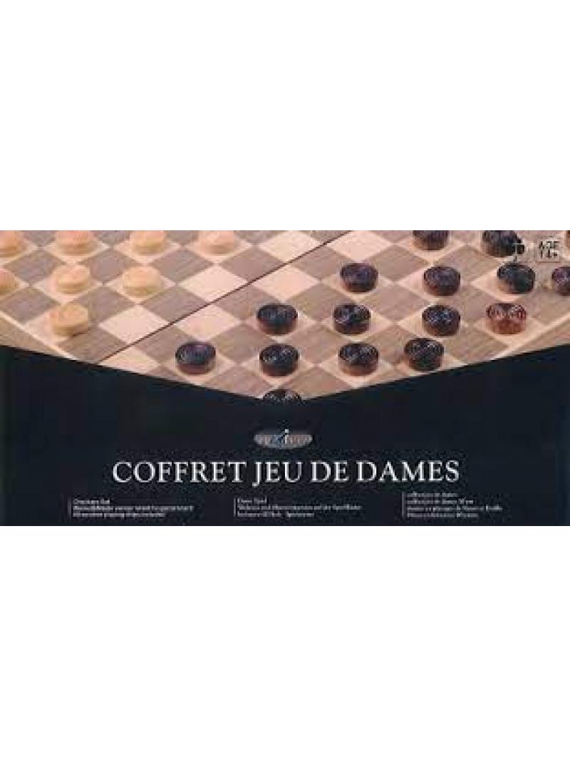Coffret jeu de dames