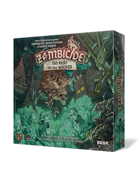 Zombicide Black Plaque No Rest fir the Wicked