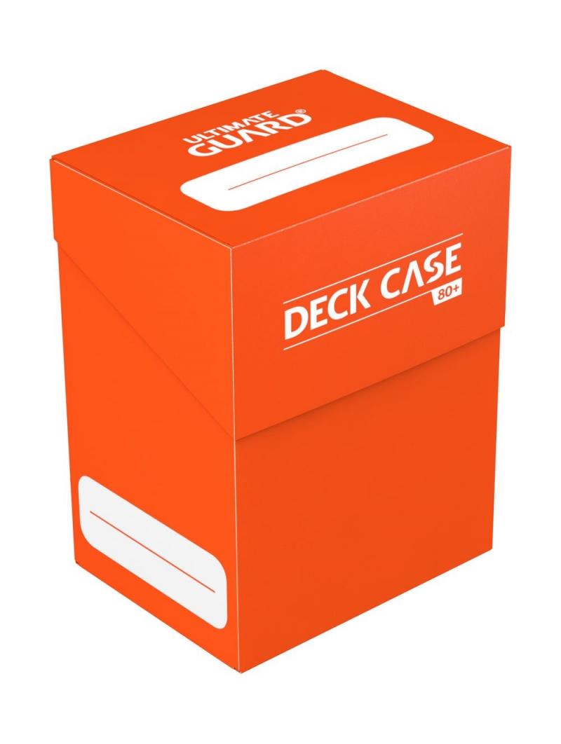 Ultimate Guard boîte pour cartes Deck Case 80+ taille standard Orange