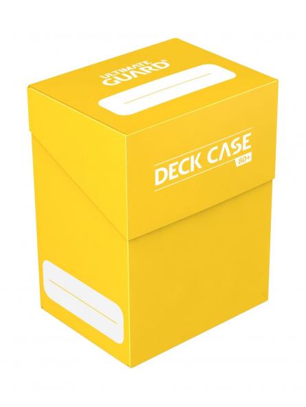 Ultimate Guard boîte pour cartes Deck Case 80+ taille standard Jaune