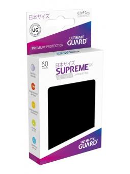 Ultimate Guard 60 pochettes Supreme UX Sleeves format japonais Noir