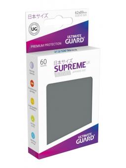 Ultimate Guard 60 pochettes Supreme UX Sleeves format japonais Gris Foncé