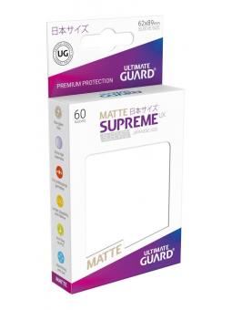 Ultimate Guard 60 pochettes Supreme UX Sleeves format japonais Blanc Mat