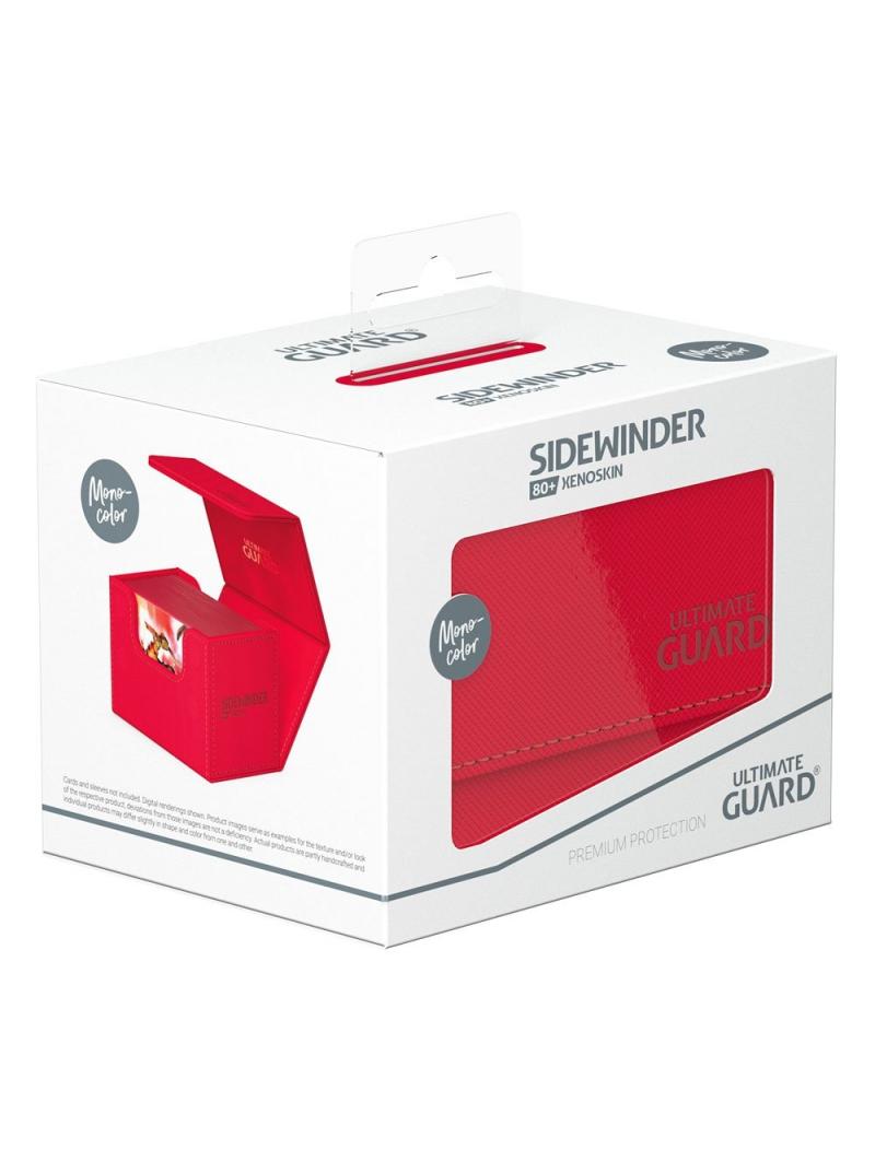 Ultimate Guard Sidewinder 80+ XenoSkin Monocolor Rouge