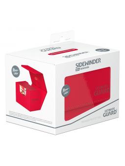 Ultimate Guard Sidewinder 80+ XenoSkin Monocolor Rouge
