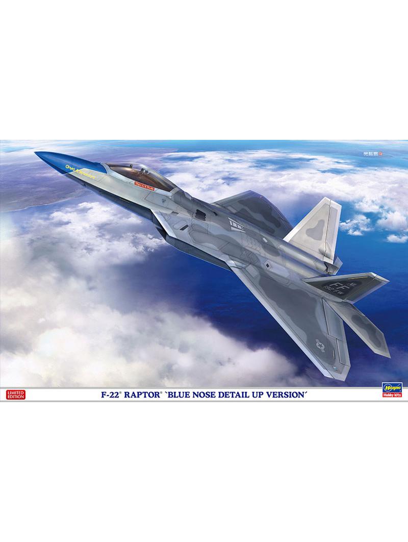 F-22 RAPTOR BLUE NOSE 1/48