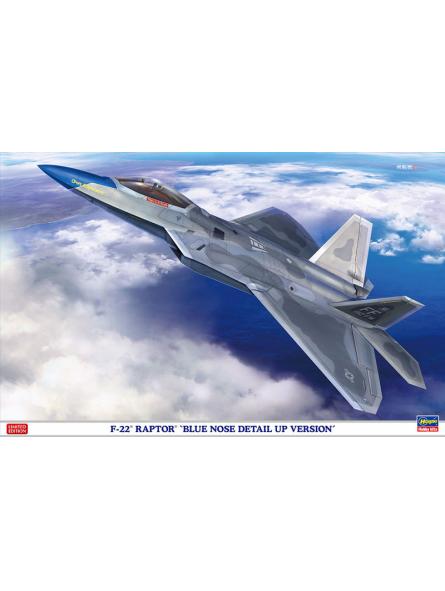 F-22 RAPTOR BLUE NOSE 1/48