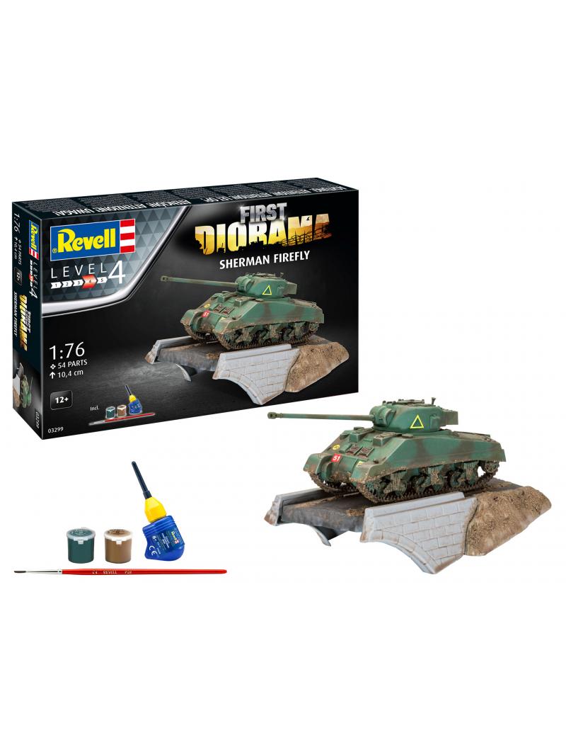 First Diorama Set - Sherman Firefly