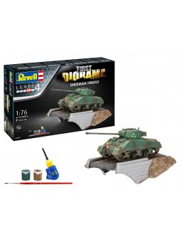 First Diorama Set - Sherman Firefly