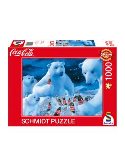 Puzzle Coca Cola 1000 pcs - Ours Polaires