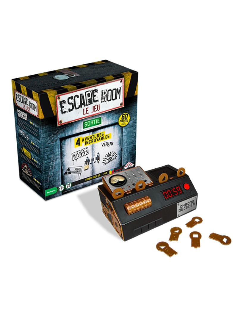 Escape Room Coffret 4 jeux