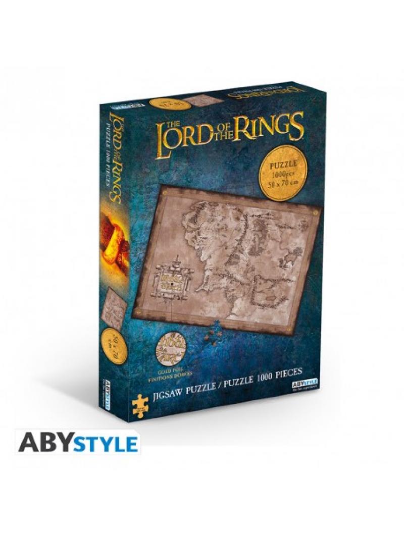 LORD OF THE RINGS - Puzzle 1000 pièces - Terre du Milieu