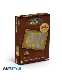 WORLD OF WARCRAFT Puzzle 1000p Carte d'Azeroth