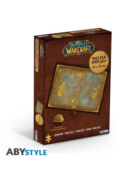 WORLD OF WARCRAFT Puzzle 1000p Carte d'Azeroth