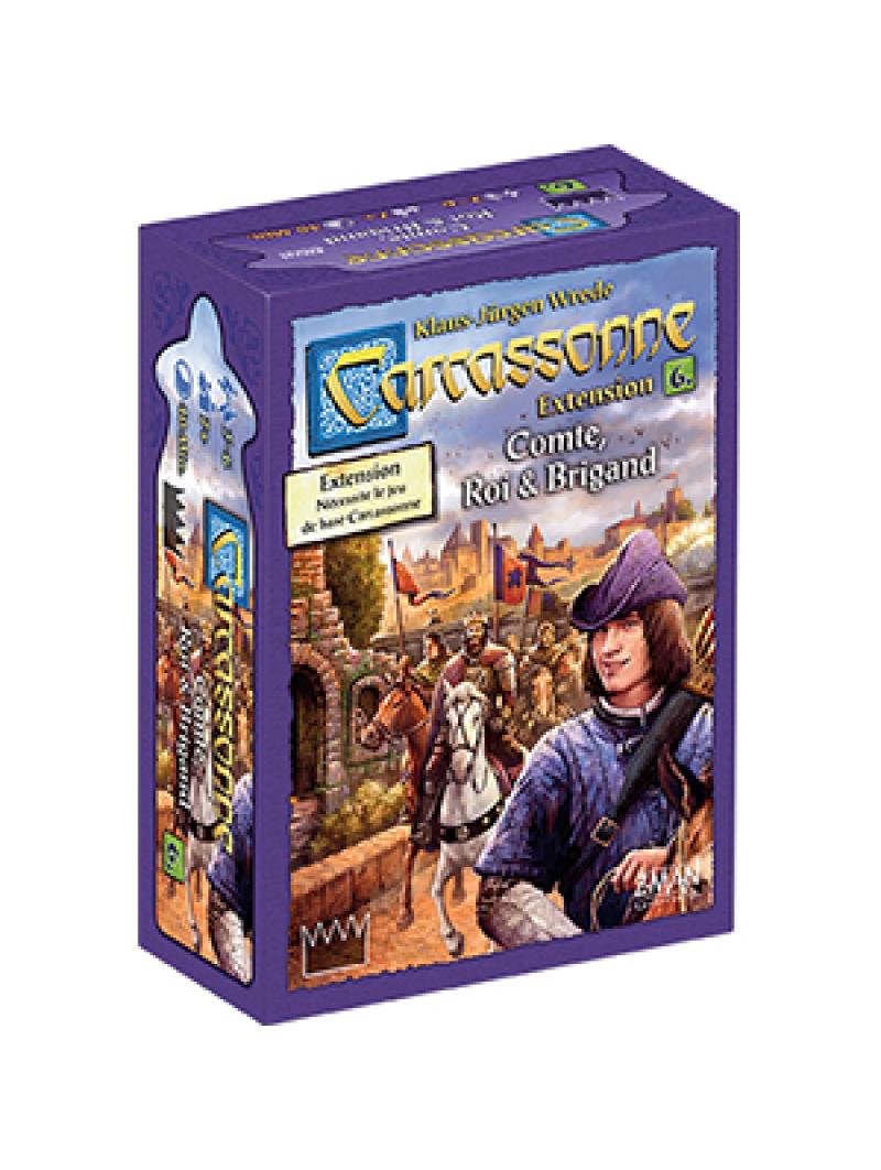 Carcassonne Extension 6 Comte, Roi et Brigand