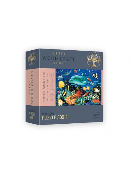 PUZZLE 500 PIECES EN BOIS - SEA LIFE
