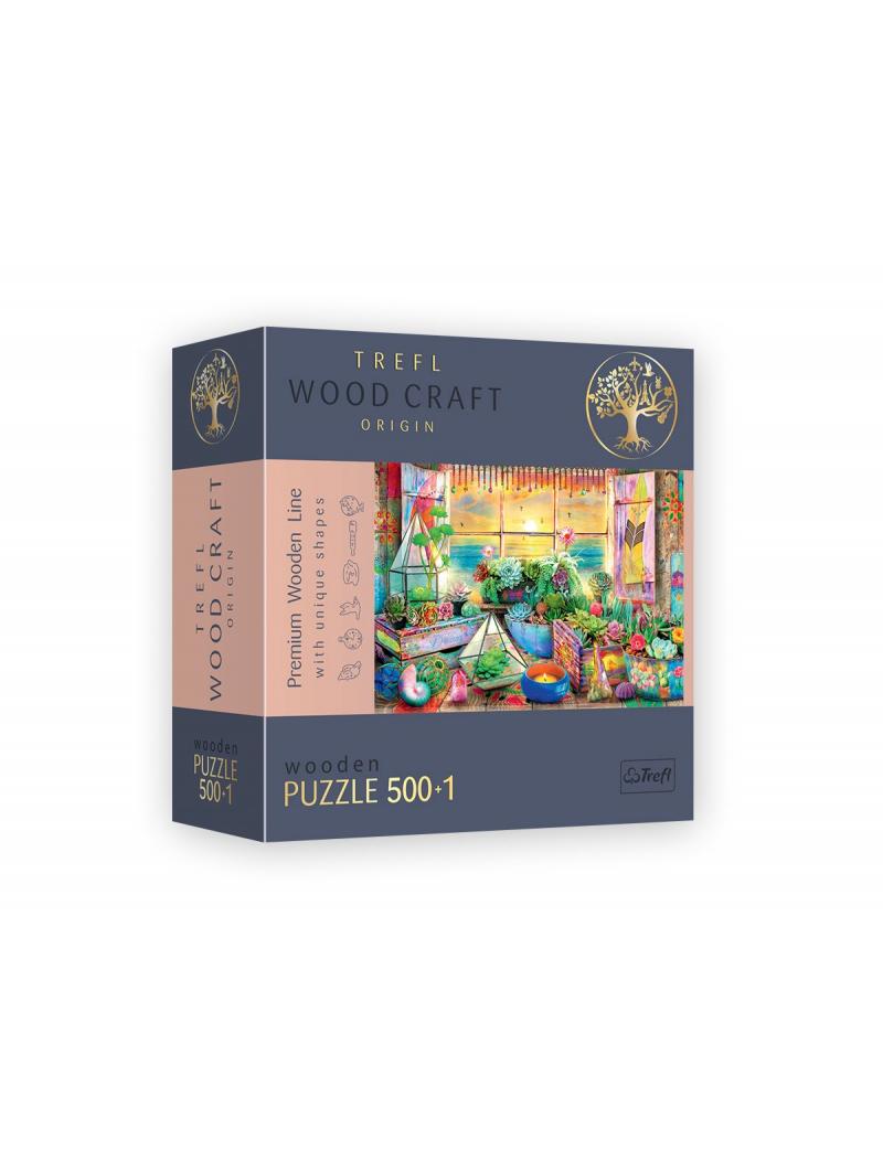 PUZZLE 500 PIECES EN BOIS - BEACH HOUSE