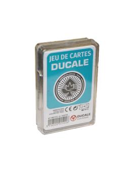 JEU DE 54 CARTES BOITE PLASTIQUE