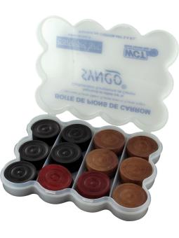 Carrom : Set de 24 pions