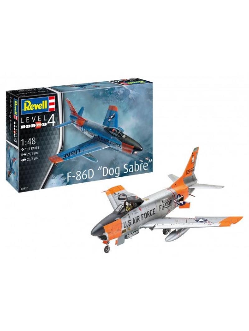 Model Set F-86D Dog Sabre