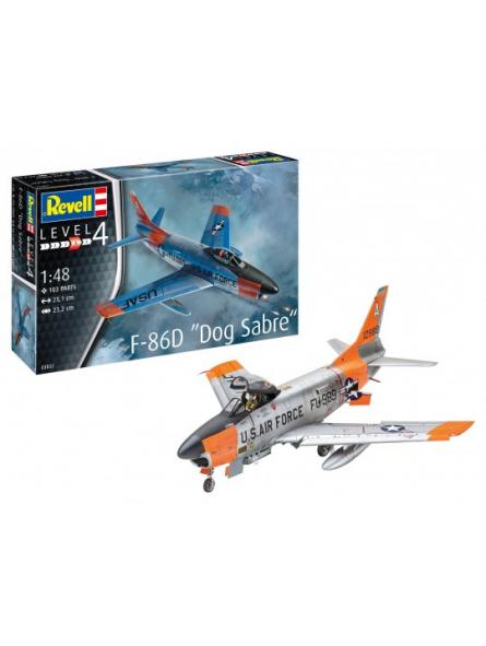 Model Set F-86D Dog Sabre