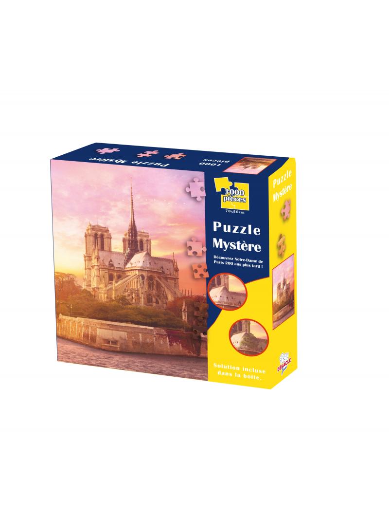 Puzzle Mystère 1 Notre Dame 200 ans plus tard	