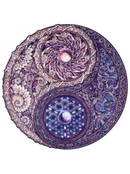 Puzzle en bois – Mandala Opposés primordiaux – Taille L (350 pcs)