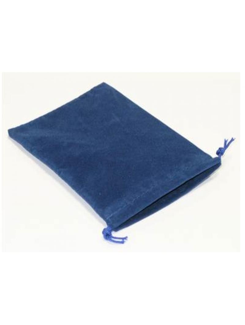 CHESSEX Bourse Grand format Velour Bleu Royal