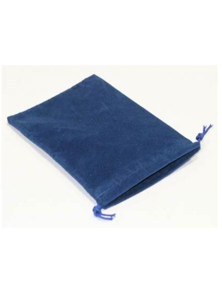 CHESSEX Bourse Grand format Velour Bleu Royal