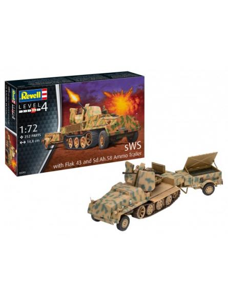 sWS with Flak43 and Sd.Ah58 Ammo Trailer