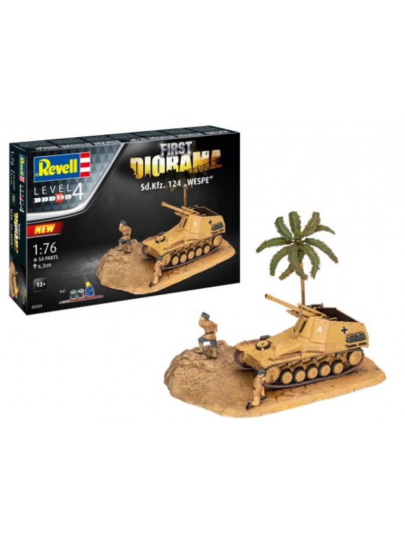 First Diorama Set - Sd.Kfz. 124 Wespe