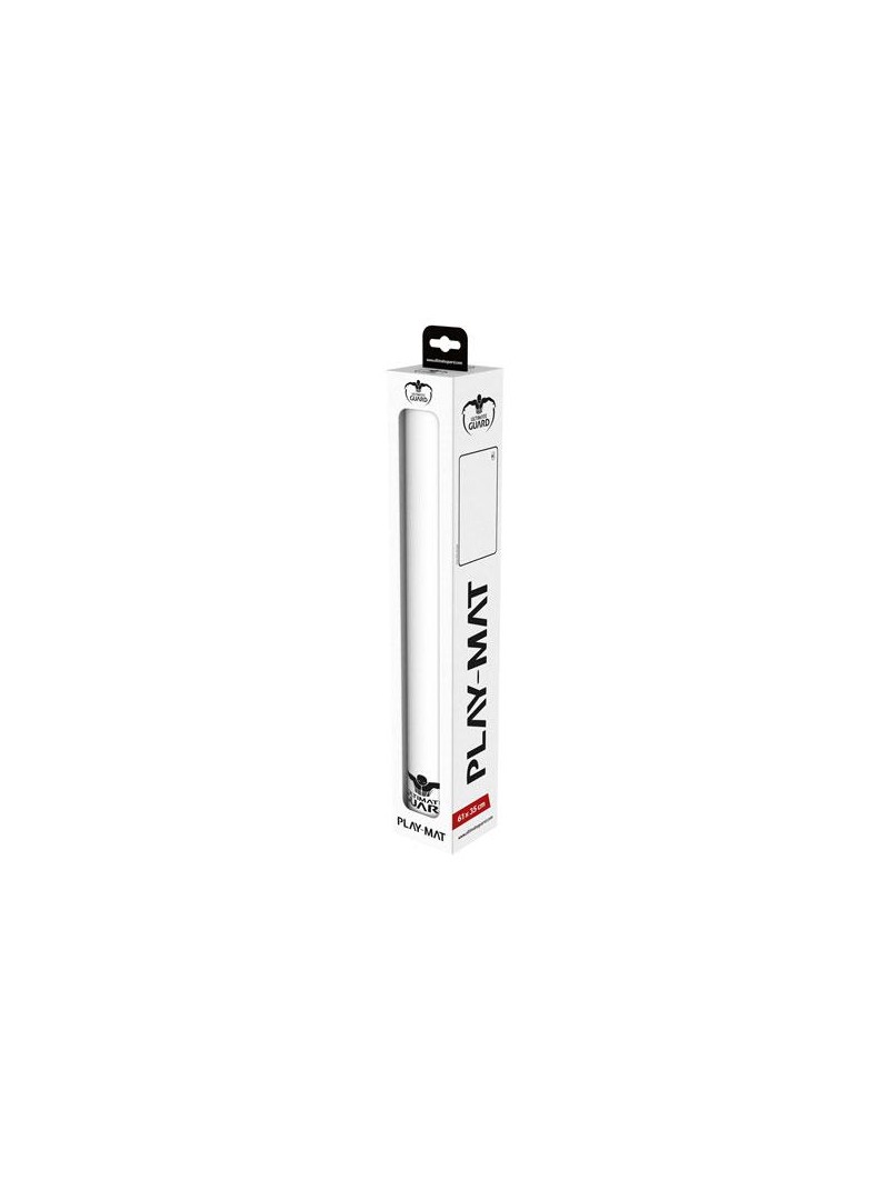 Tapis de jeu Monochrome Blanc 61 x 35 cm