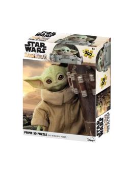 Puzzle 3D lentic 500 pcs - SWM Baby Yoda