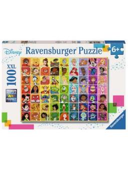 Puzzle 100 p XXL La palette de couleur