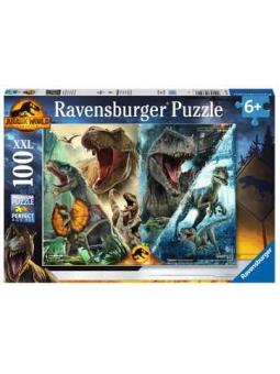 Puzzle 100 p XXL Les espèces de dinosaures