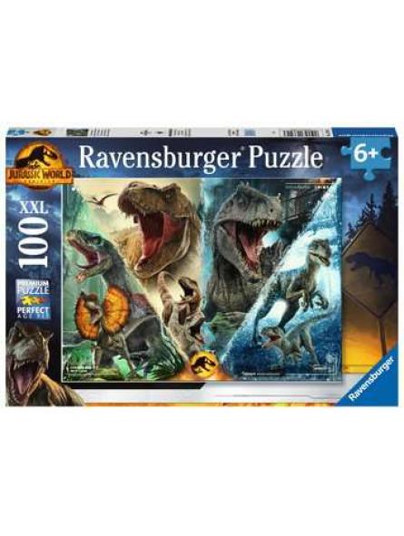 Puzzle 100 p XXL Les espèces de dinosaures