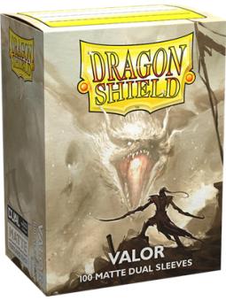 100 Dragon Shield Dual Matte Valor