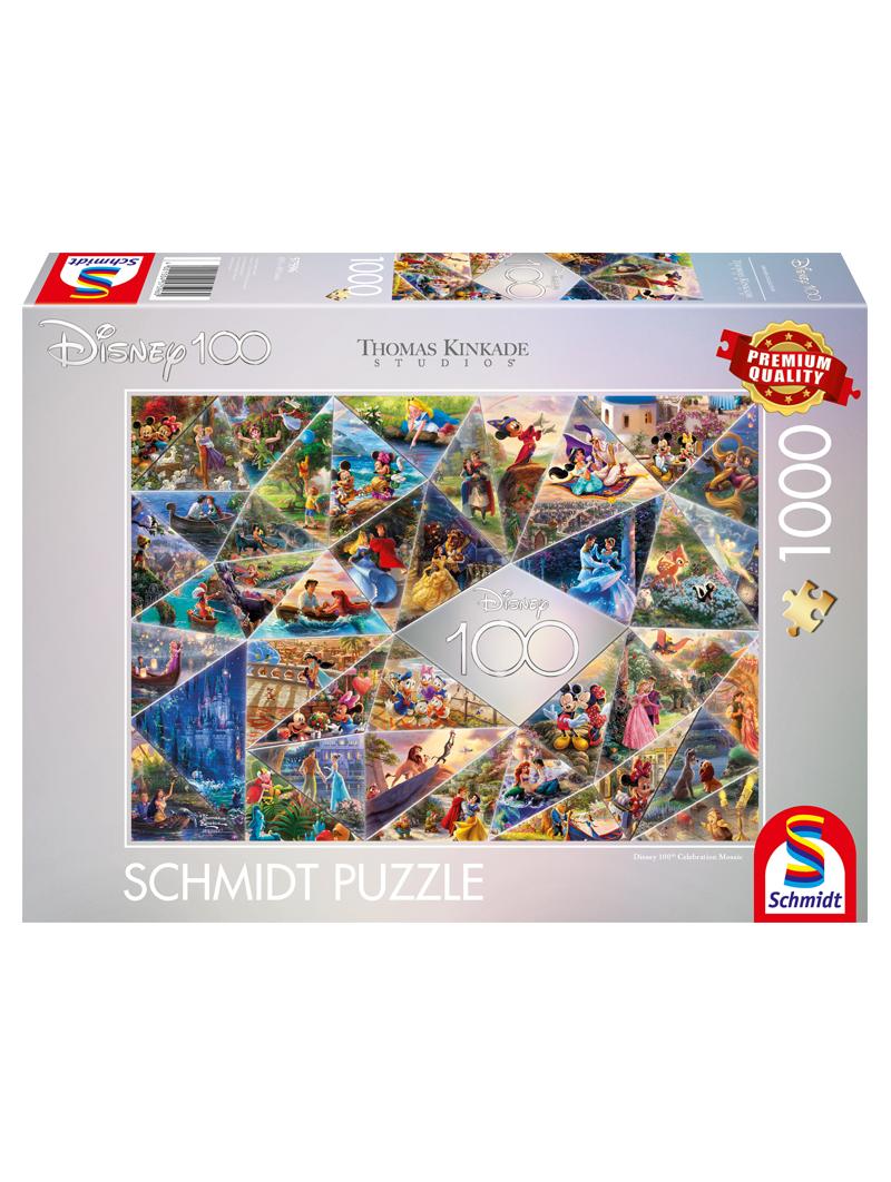 Puzzle 100 Ans Disney 1000 pcs Mosaïque