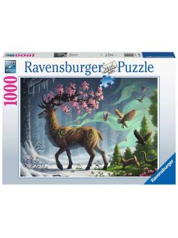 Puzzle 1000p Le cerf du printemps