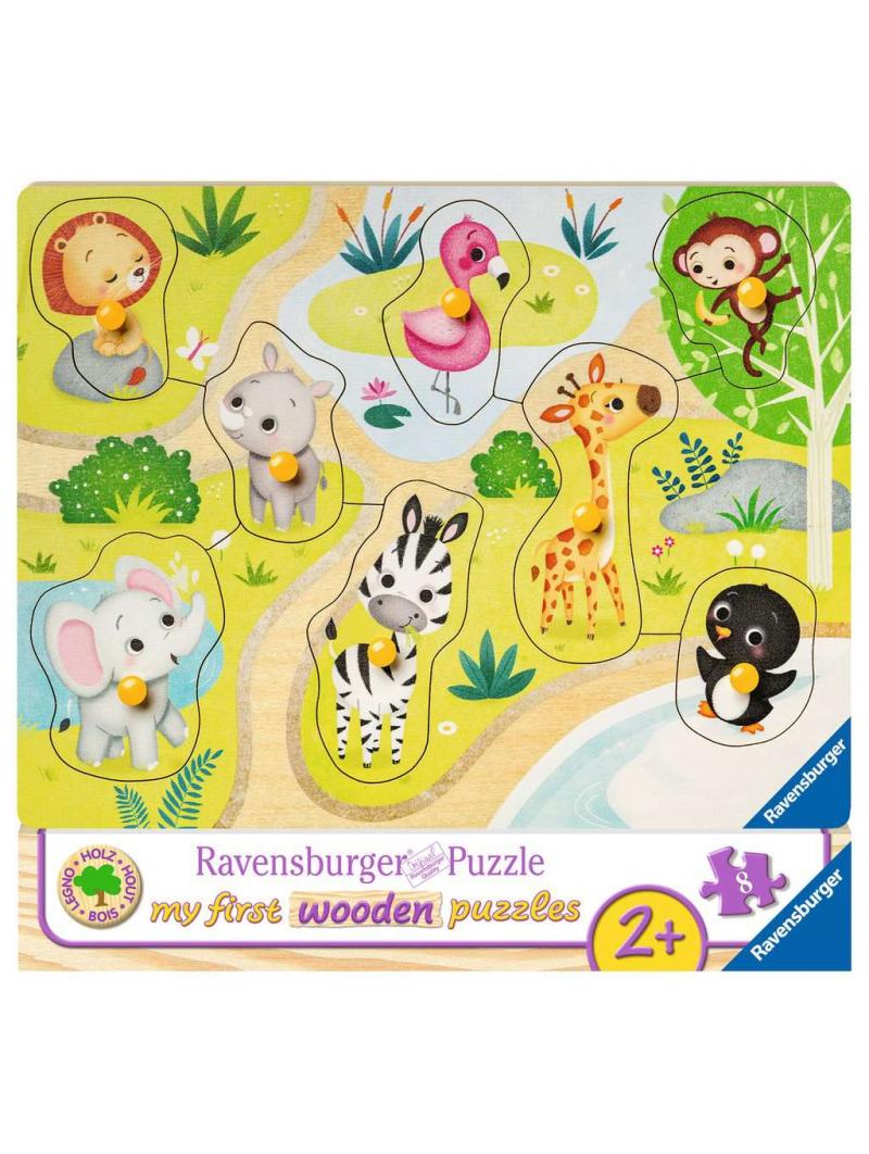 Puzzle 8p En route vers le zoo