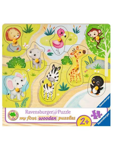 Puzzle 8p En route vers le zoo