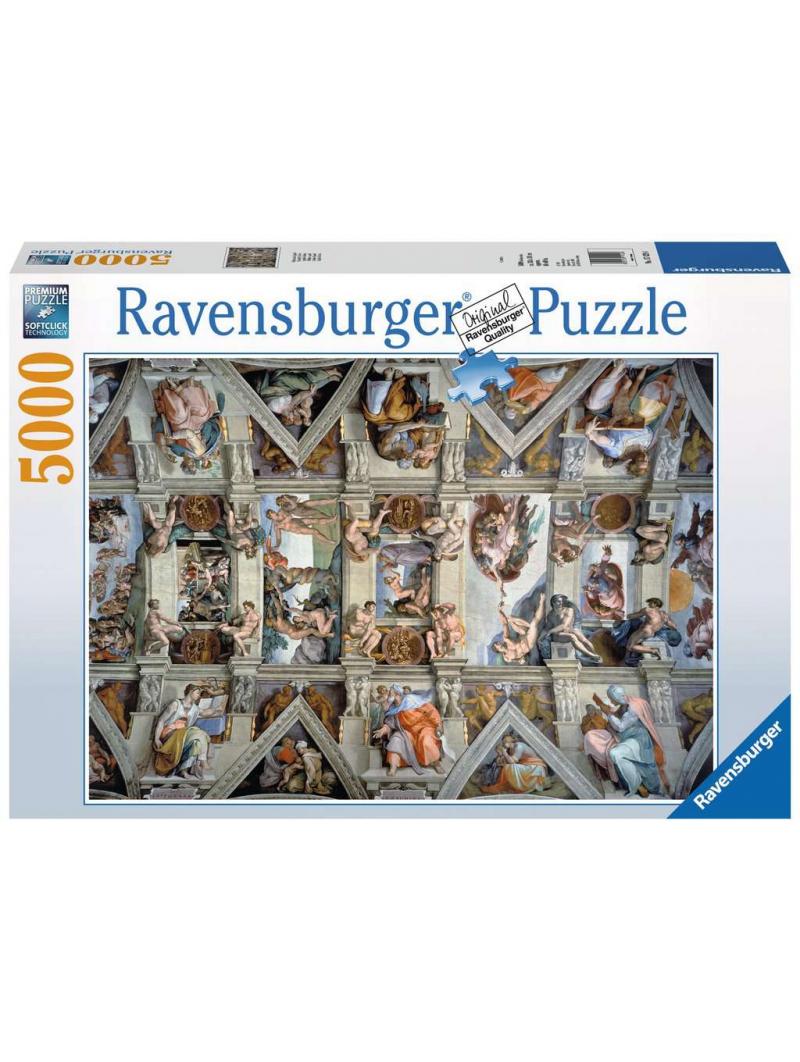 Puzzle 5000p Chapelle Sixtine
