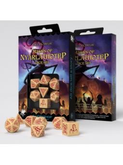 SET DE DÉS L'APPEL DE CTHULHU LES MASQUES DE NYARLATHOTEP