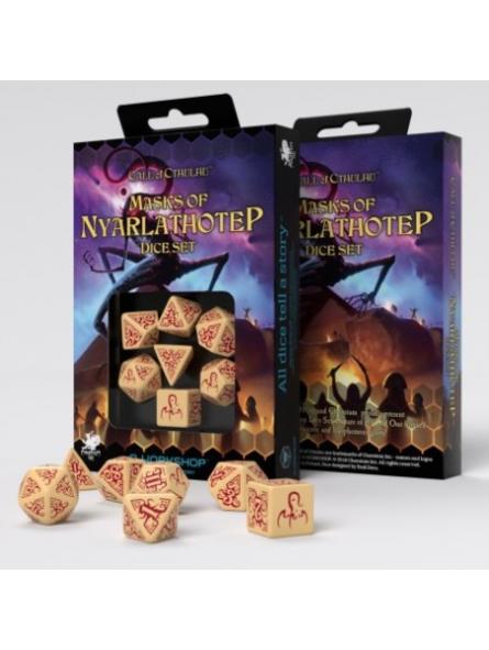 SET DE DÉS L'APPEL DE CTHULHU LES MASQUES DE NYARLATHOTEP