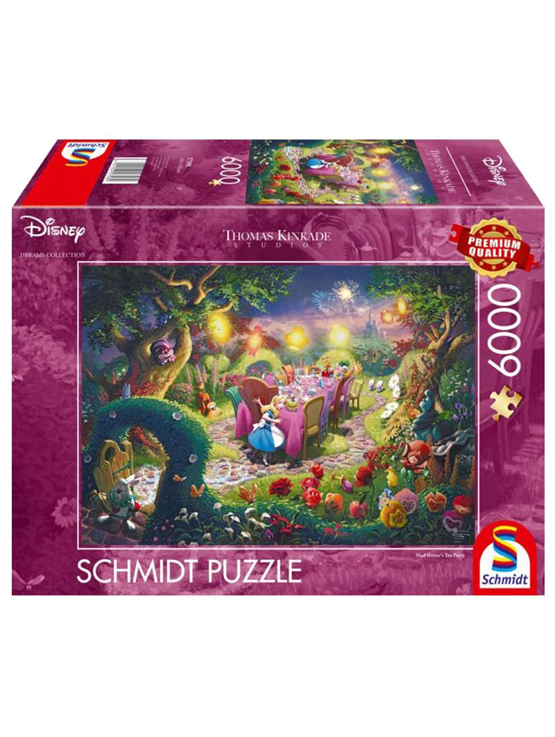 Puzzle Disney 6000p La Tea Party du Chapelier Fou