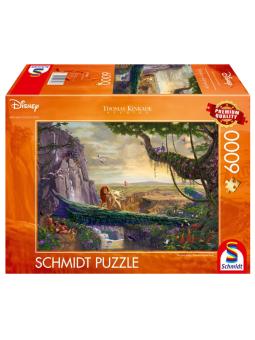 Puzzle Disney 6000p Le Roi Lion Retour au Rocher