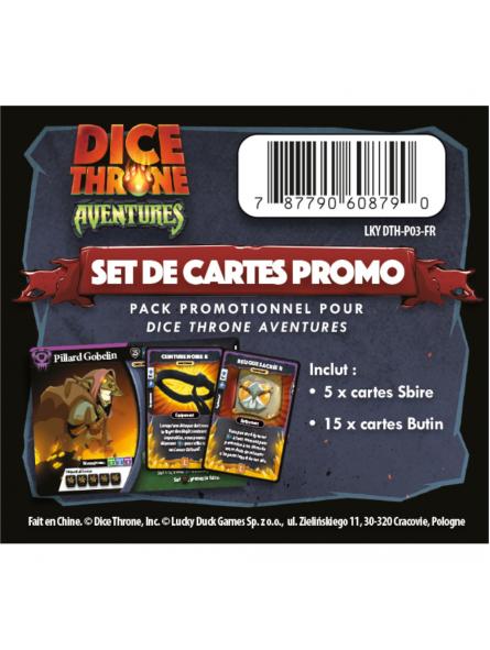 DICE THRONE ADVENTURES Pack Promo